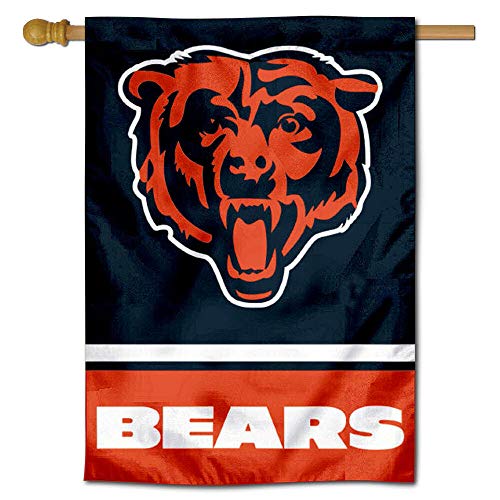 WinCraft Chicago Bears Two Sided House Flag - 757 Sports Collectibles