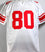 Jeremy Shockey Autographed White Pro Style Jersey - Beckett Witness 8 - 757 Sports Collectibles