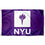 NYU Violets New York University Large College Flag - 757 Sports Collectibles