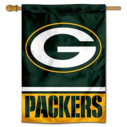 WinCraft Green Bay Packers Two Sided House Flag - 757 Sports Collectibles