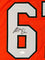 Russell Maryland Autographed Orange College Style Jersey- JSA W Auth - 757 Sports Collectibles