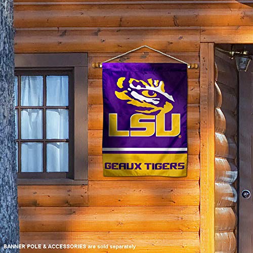 Louisiana State LSU Tigers Eye Logo House Flag Banner - 757 Sports Collectibles