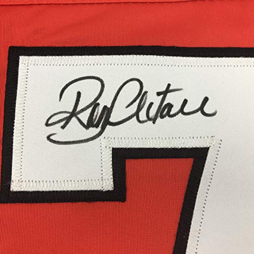 Autographed/Signed Ron Hextall Philadelphia Orange Hockey Jersey JSA COA - 757 Sports Collectibles
