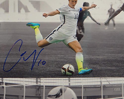 Carli Lloyd Autographed Blue Team USA 8x10 Dual Shot Photo- JSA Witnessed Auth - 757 Sports Collectibles