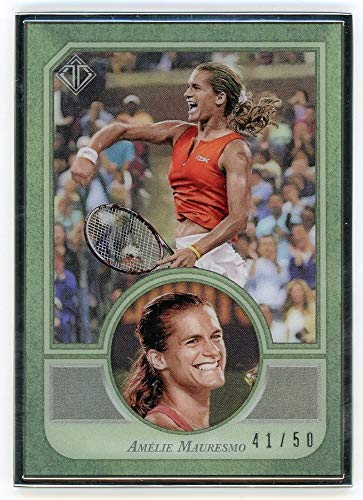 Amelie Mauresmo 2020 Topps Transcendent Tennis Card #11 - /50 - 757 Sports Collectibles