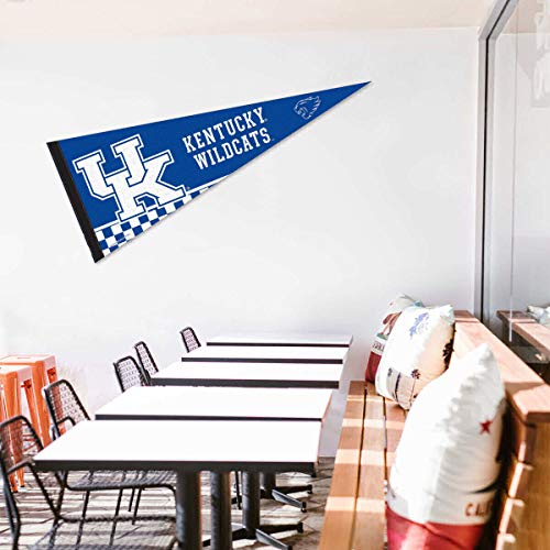 College Flags & Banners Co. Kentucky Wildcats Pennant Full Size Felt - 757 Sports Collectibles