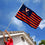 Virginia Cavaliers Stars and Stripes Nation Flag - 757 Sports Collectibles