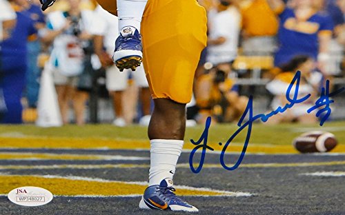 Leonard Fournette Autographed LSU Tigers 8x10 Heisman Pose Photo- JSA W Auth - 757 Sports Collectibles