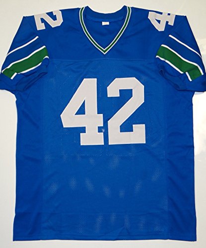 Chris Warren Autographed Blue Pro Style Jersey- JSA W Authenticated - 757 Sports Collectibles