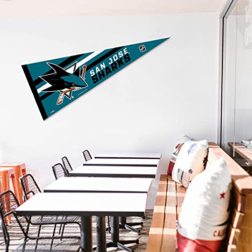 WinCraft San Jose Sharks Pennant - 757 Sports Collectibles