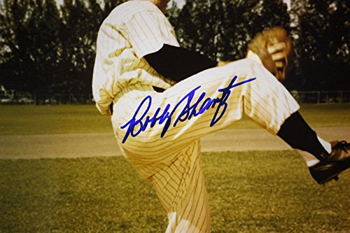 Bobby Shantz Autographed 8x10 Pitching Stance Photo- JSA Authenticated - 757 Sports Collectibles
