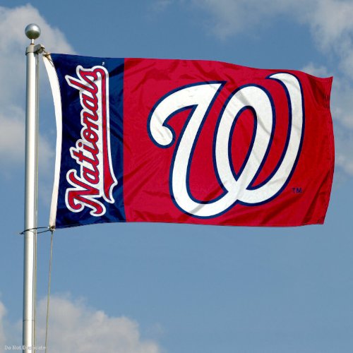 WinCraft Washington Nationals Flag 3x5 Banner - 757 Sports Collectibles