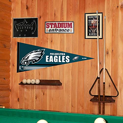 WinCraft Philadelphia Eagles Pennant Banner Flag - 757 Sports Collectibles