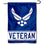 WinCraft US Air Force Veteran Garden Flag - 757 Sports Collectibles