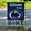 College Flags & Banners Co. Penn State Nittany Lions Welcome to Our Home Double Sided Garden Yard Flag - 757 Sports Collectibles