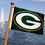 WinCraft Green Bay Packers Boat and Golf Cart Flag - 757 Sports Collectibles