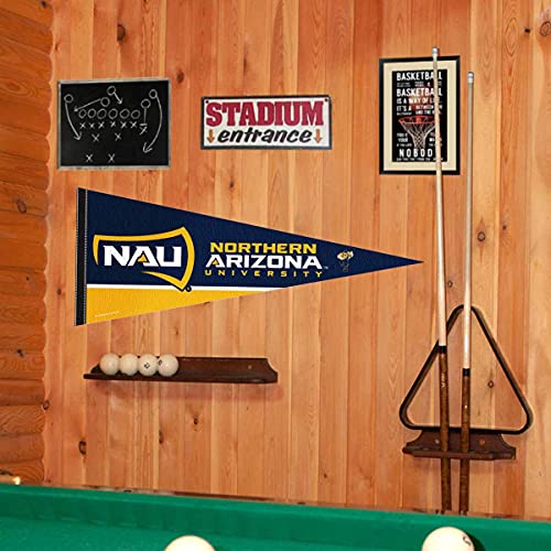 College Flags & Banners Co. Northern Arizona Lumberjacks Pennant Full Size Felt - 757 Sports Collectibles