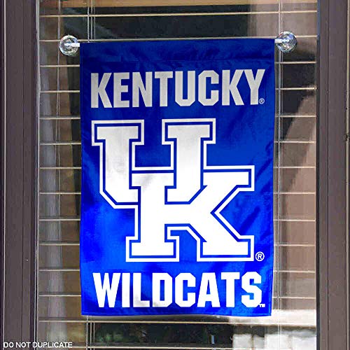 College Flags & Banners Co. Kentucky Wildcats Wordmark Garden Flag - 757 Sports Collectibles