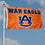 Auburn War Eagle Large College Flag - 757 Sports Collectibles