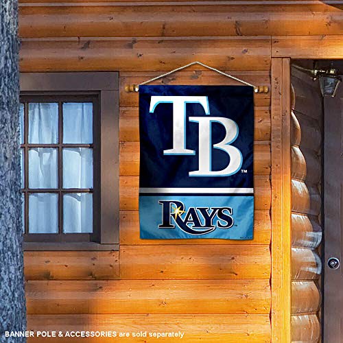 WinCraft Tampa Bay Rays Double Sided House Flag - 757 Sports Collectibles