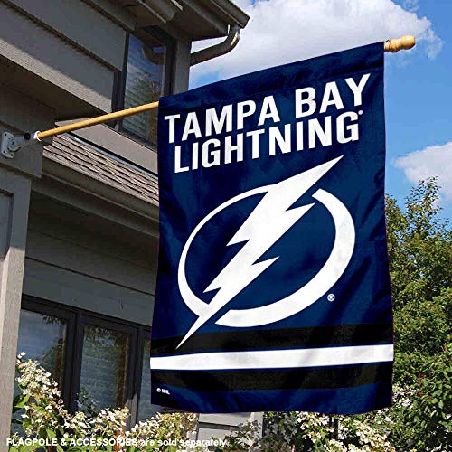 WinCraft Tampa Bay Lightning Two Sided House Flag - 757 Sports Collectibles