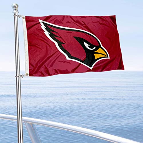 WinCraft Arizona Cardinals Boat and Golf Cart Flag - 757 Sports Collectibles