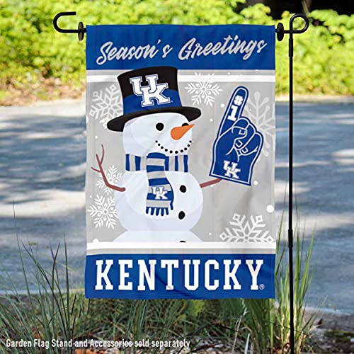 Kentucky Wildcats Holiday Winter Snow Garden Banner Flag - 757 Sports Collectibles