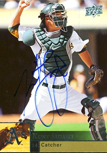 Athletics Kurt Suzuki Authentic Signed Card 2009 Upper Deck #288 w/ COA - 757 Sports Collectibles