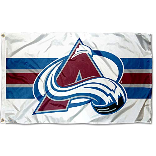 WinCraft Colorado Avalanche White 3x5 Feet Banner Flag - 757 Sports Collectibles