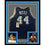 Framed Autographed/Signed Jerry West 33x42 Los Angeles LA Blue Retro Basketball Jersey JSA COA