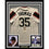 Framed Autographed/Signed Frank Thomas 33x42 Chicago Retro Baseball Jersey JSA COA