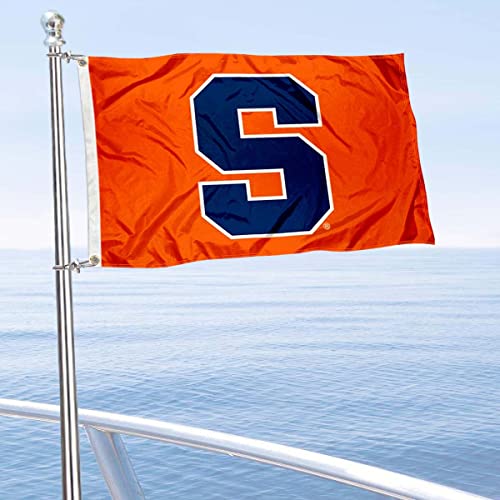 College Flags & Banners Co. Syracuse Orange Boat and Nautical Flag - 757 Sports Collectibles