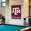 Texas A&M Aggies Banner with Hanging Pole - 757 Sports Collectibles