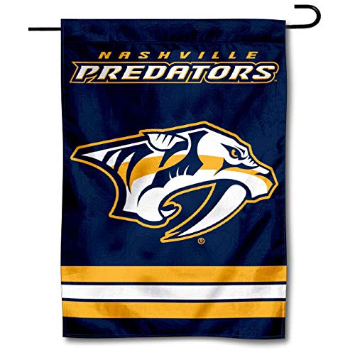 WinCraft Nashville Predators Double Sided Garden Flag - 757 Sports Collectibles