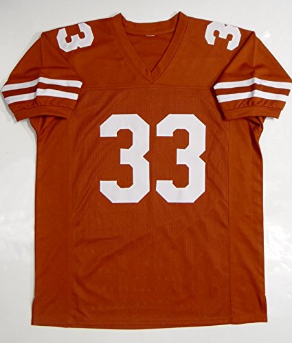 D'onta Foreman Autographed Orange College Style Jersey- JSA W Auth - 757 Sports Collectibles