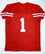 Greg Ward Autographed College Style Red Jersey- JSA Witnessed Authenticated - 757 Sports Collectibles