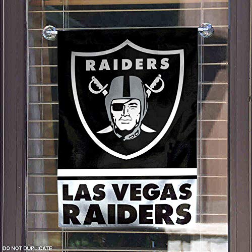 WinCraft Las Vegas Raiders Double Sided Yard Garden Banner Flag - 757 Sports Collectibles