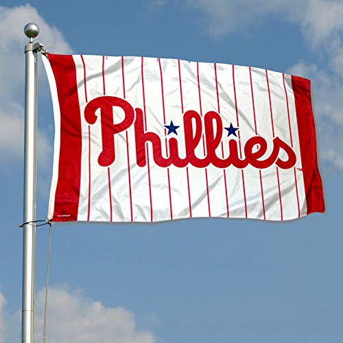 WinCraft Philadelphia Baseball 3x5 Foot Banner Flag - 757 Sports Collectibles