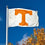 Tennessee Vols University Large White College Flag - 757 Sports Collectibles