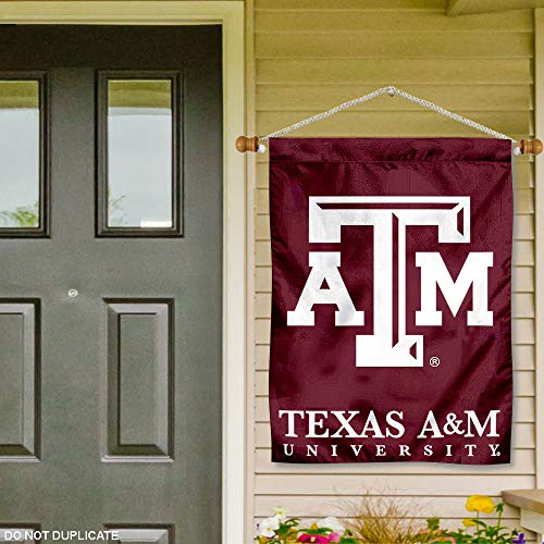 Texas A&M Aggies Banner with Hanging Pole - 757 Sports Collectibles