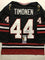 Autographed/Signed Kimmo Timonen Chicago Black Hockey Jersey JSA COA - 757 Sports Collectibles