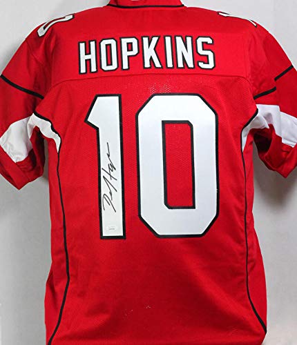 DeAndre Hopkins Autographed Red Pro Style Jersey - JSA W 1 - 757 Sports Collectibles