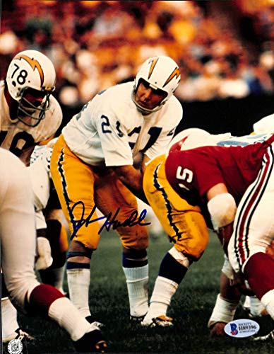 Chargers John Hadl Authentic Signed 8x10 Photo Autographed versus Cardinals BAS - 757 Sports Collectibles