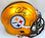 Chase Claypool Autographed Pittsburgh Steelers Flash Mini Helmet-Beckett W Hologram Black - 757 Sports Collectibles