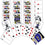 MasterPieces NFL Baltimore Ravens Playing Cards, 2.5" x 3.5" - 757 Sports Collectibles