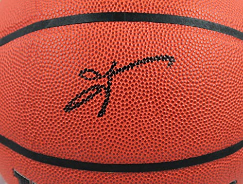 Allen Iverson Autographed Official NBA Wilson Basketball-Beckett W Hologram Black - 757 Sports Collectibles