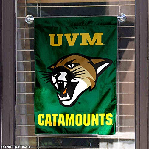 College Flags & Banners Co. Vermont Catamounts Garden Flag - 757 Sports Collectibles