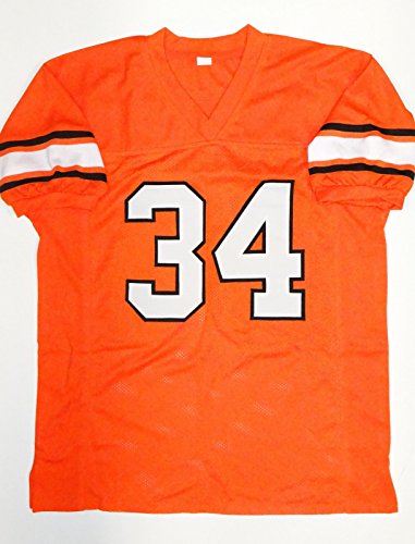 Thurman Thomas Autographed Orange Jersey- JSA W Authenticated - 757 Sports Collectibles