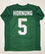 Paul Hornung Signed / Autographed Green Jersey with 59 Heisman and JSA W