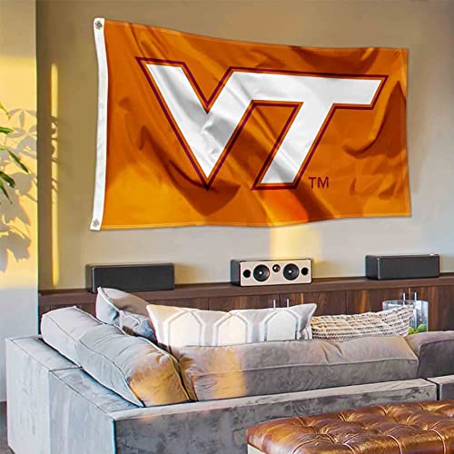 Virginia Tech Hokies Burnt Orange Flag - 757 Sports Collectibles